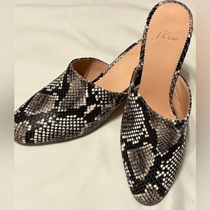 NIB J Crew Sophie Mule Sz 8